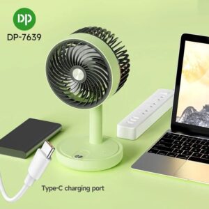 DP-7639 Rechargeable Portable Desk Fan