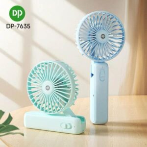 DP-7635 Noiseless Portable Folding Mini Desk Rechargeable Fan