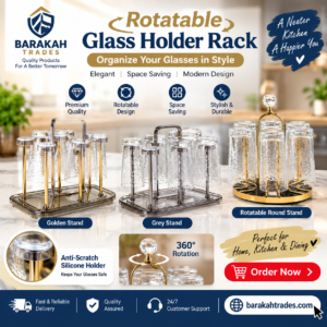Glass Holder Rack