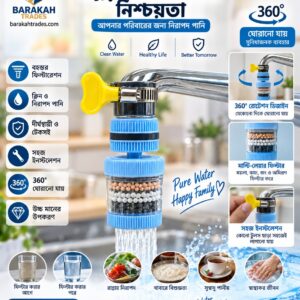 TAOSHUAI 360° Rotating Faucet Water Filter (Model: TS-03)