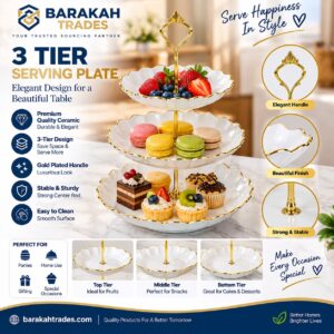 3-Tier Serving Plate